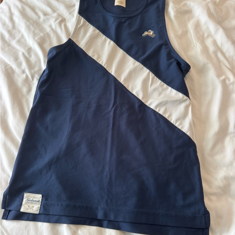 Kids Blue and White Tank Top